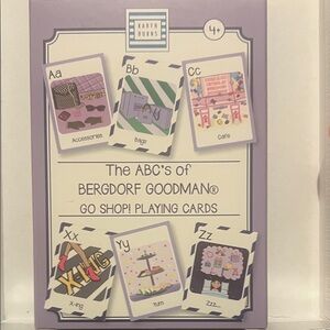 Bergdorf Goodman Karyn Burns Playing Cards New in Box